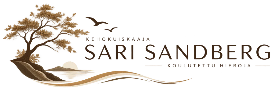 Kehokuiskaaja Sari Sandberg, koulutettu hieroja